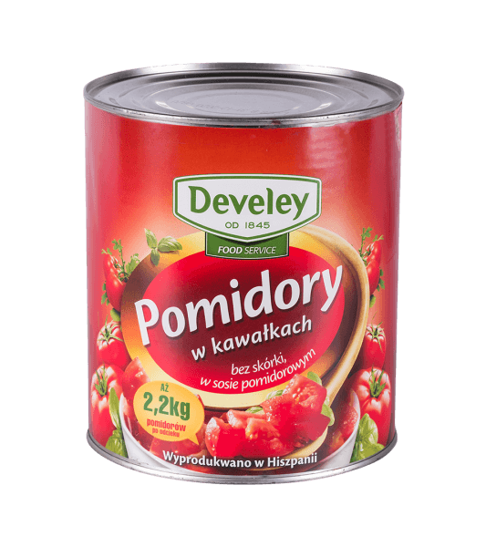 Develey Pomidory w kawałkach 2,2 kg