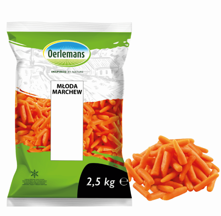 marchew młoda cała 2,5 kg
