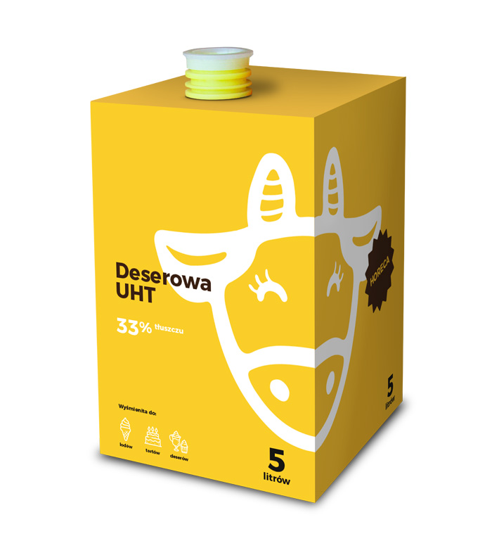 śmietana deserowa uht 36% motyl osm bieruń