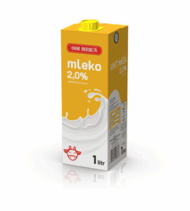 mleko 2,0% uht motyl osm bieruń