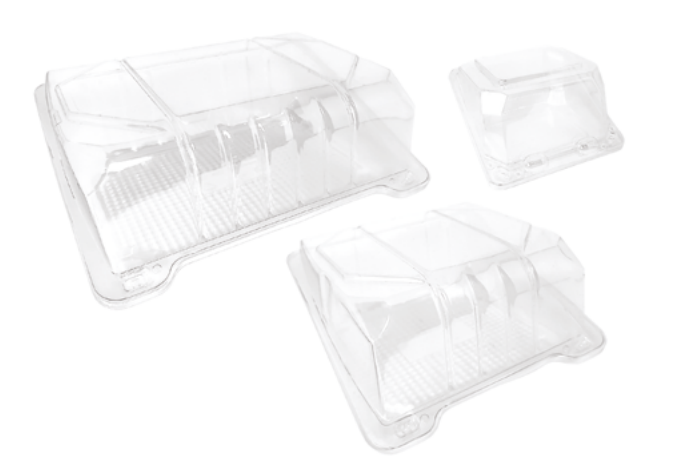 opakowania cukiernicze uniwersalne transparentne