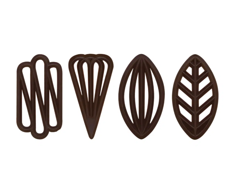 ażurki specjał brązowe motyl barbara luijckx