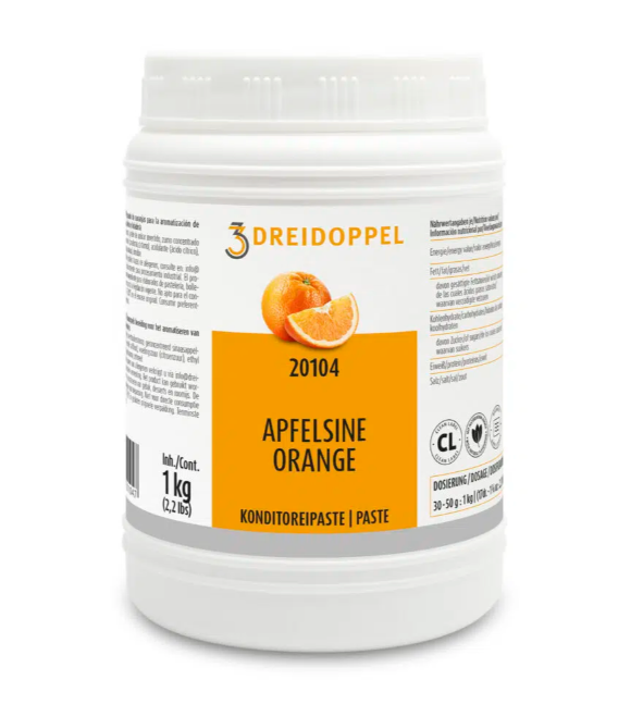 pasta owocowo - smakowa pomarańczowa motyl barbara luijckx 