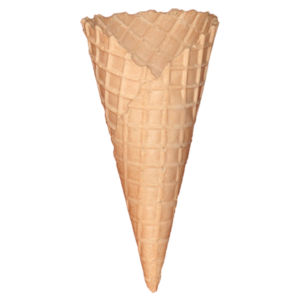 rożek średni słodki motyl waflex