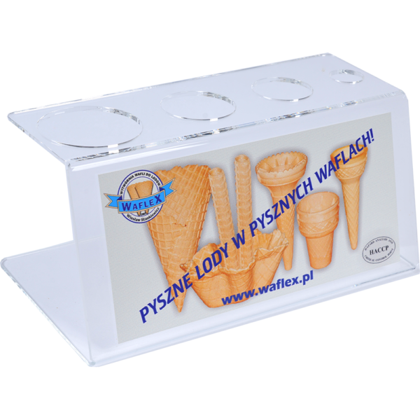 podstawka do lodów motyl waflex