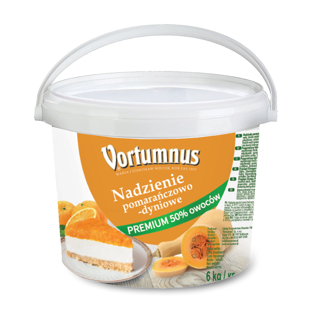 nadzienie pomarańczowo dyniowe motyl vortumnus