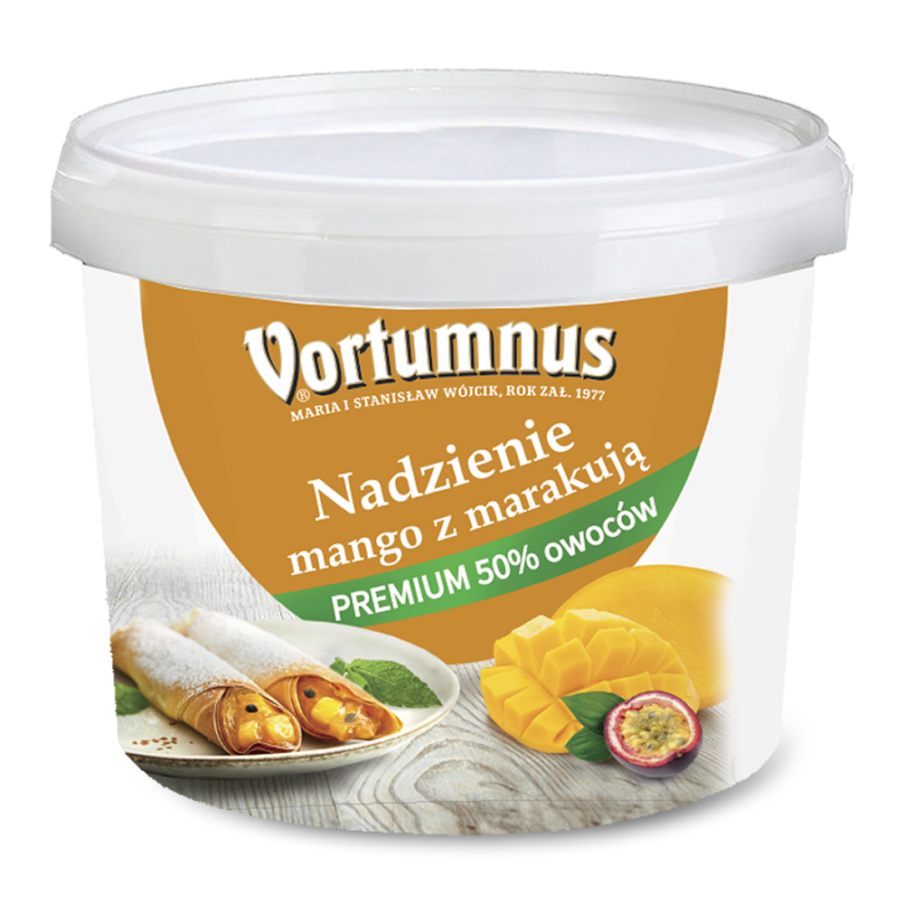 nadzienie mango z marakują motyl vortumnus