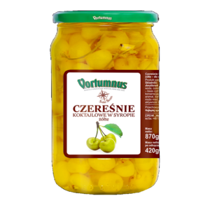 czereśnie koktajlowe żółte motyl vortumnus