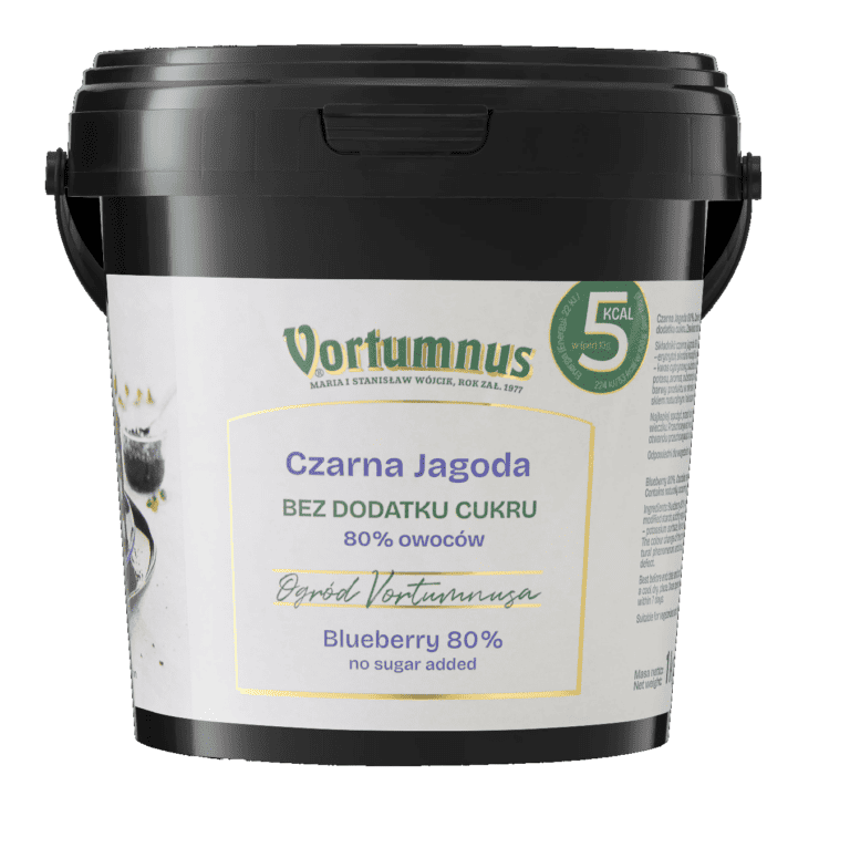 czarna jagoda 80% bez cukru motyl vortumnus