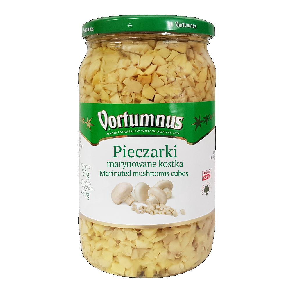 pieczarki marynowane kostka motyl vortumnus