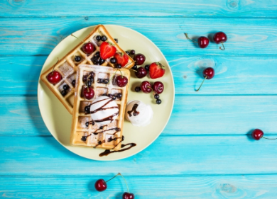 gofry biszkoptowe motyl drużbice