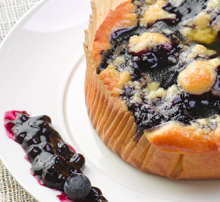 nadzienie o smaku jagodowym motyl jabex dawn foods