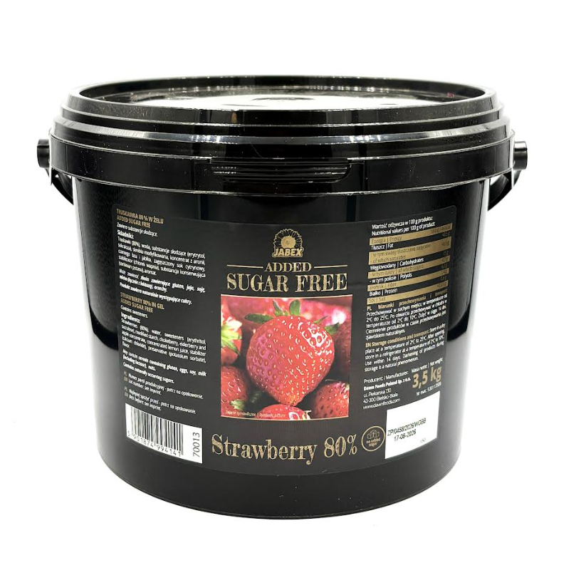strawberry 80% sugarfree motyl jabex dawn foods