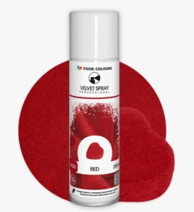 zamsz czerwony motyl food colours