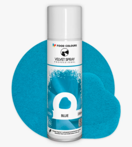 zamsz niebieski motyl food colours