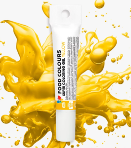 barwnik w żelu żółty motyl food colours