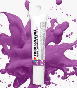 barwnik w żelu fioletowy motyl food colours