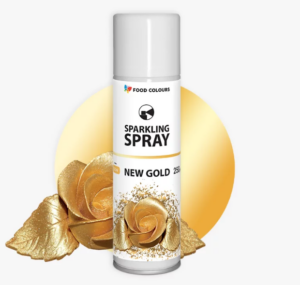 barwnik w sprayu złoty motyl food colours