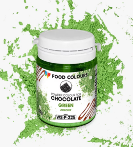 barwnik w proszku do czekolady zielony motyl food colours