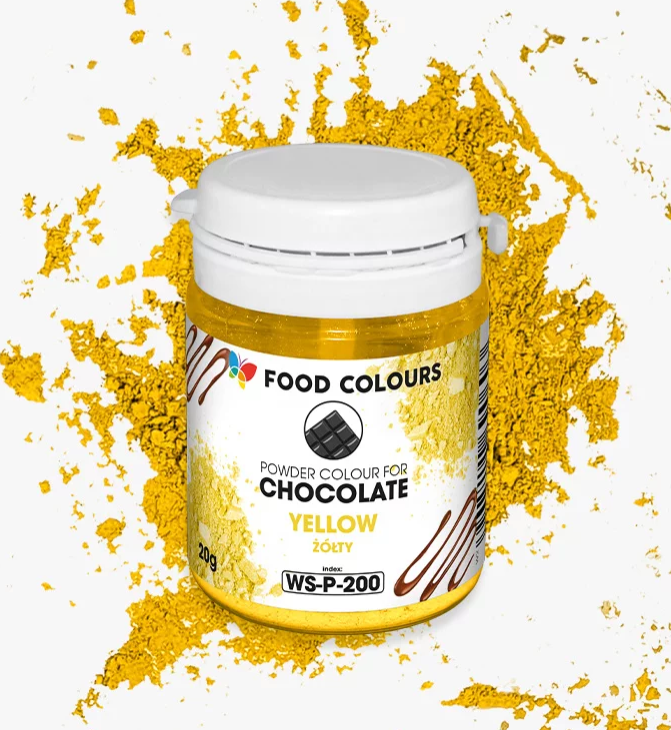 barwnik w proszku żółty motyl food colours