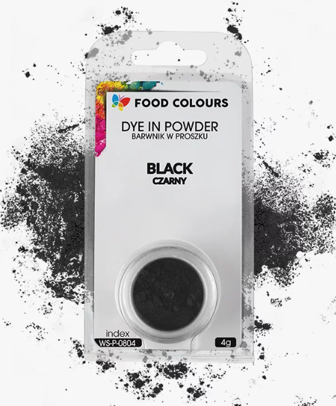 barwnik w proszku czarny motyl food colours
