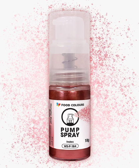 barwnik w sprayu z pompką ruby motyl food colours