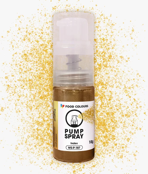barwnik w sprayu z pompką original gold motyl food colours