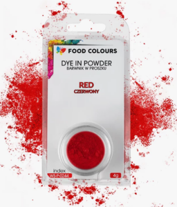 barwnik w proszku czerwony motyl food colours