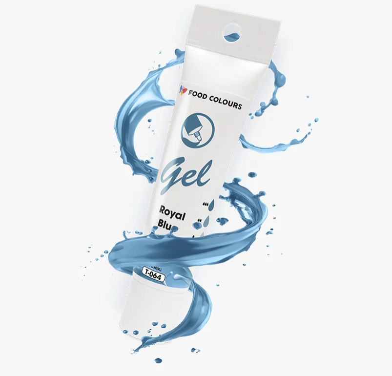 barwnik w żelu niebieski motyl food colours