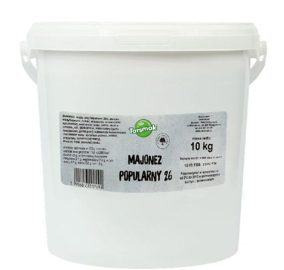 majonez popularny 26% motyl tarsmak